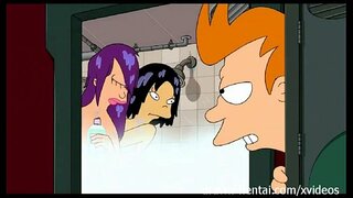 Futurama Hentai - ቅድሚያ threesome