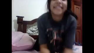 Rosalatina 뜨거운 녹화에서 그녀의 휴대 전화