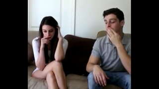 Hot scéna je tajně nahrané na s. když přítel prdeli její partner v změna místnosti