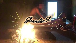 Morena com tes &amp; atilde; o calvalgando gostoso